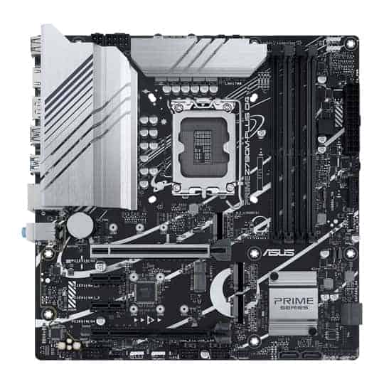 ASUS PRIME Z790M-PLUS D4 DDR4 PCIe 5.0 MicroATX Motherboard